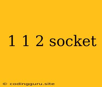 1 1 2 Socket