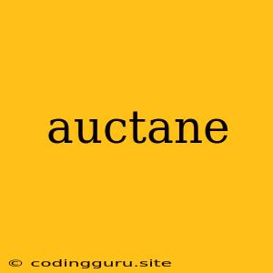 Auctane