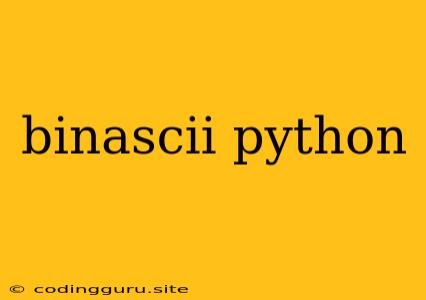 Binascii Python