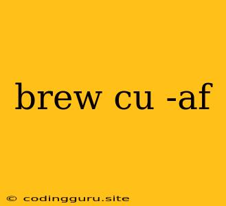 Brew Cu -af