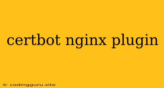 Certbot Nginx Plugin