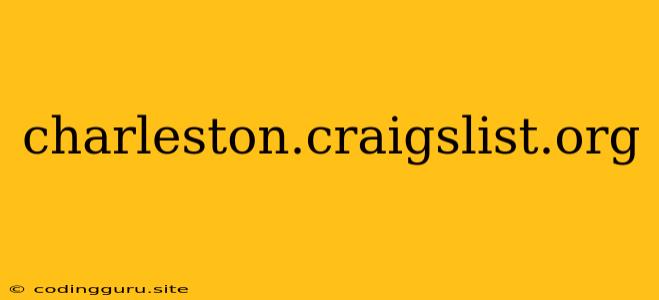 Charleston.craigslist.org