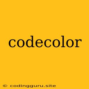 Codecolor