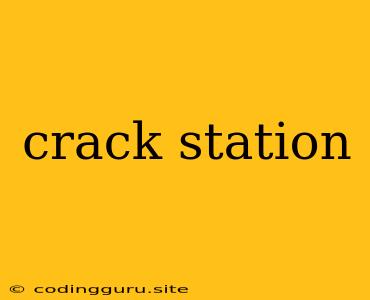 Crack Station