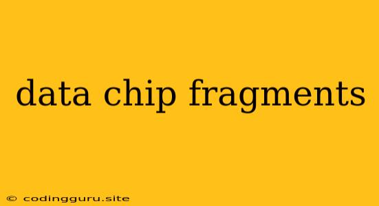 Data Chip Fragments