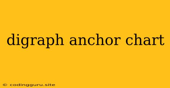 Digraph Anchor Chart