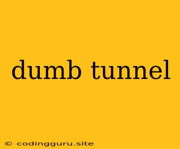 Dumb Tunnel