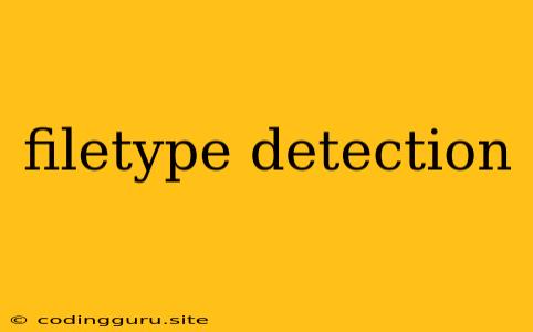 Filetype Detection