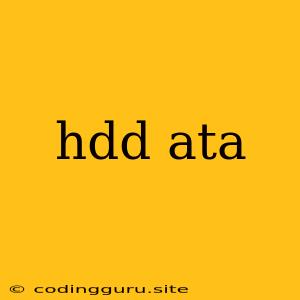 Hdd Ata