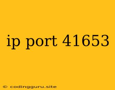 Ip Port 41653