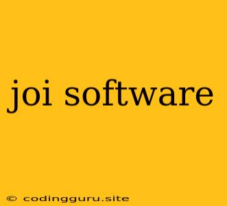 Joi Software