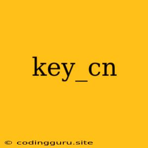 Key_cn