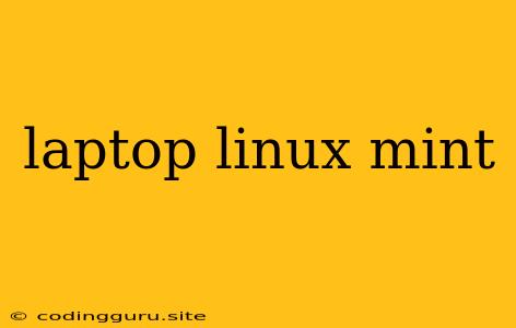 Laptop Linux Mint