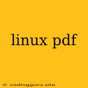 Linux Pdf