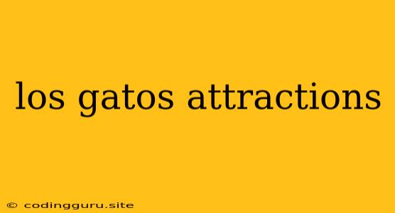 Los Gatos Attractions