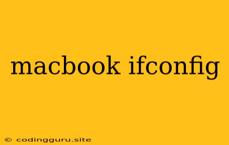 Macbook Ifconfig