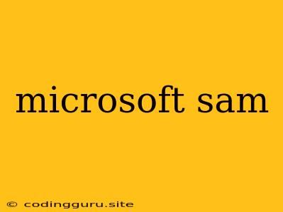 Microsoft Sam