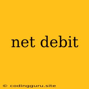 Net Debit