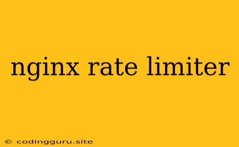 Nginx Rate Limiter