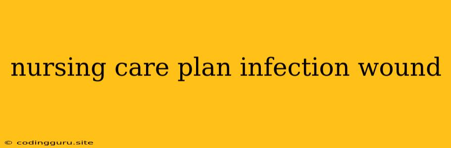 Nursing Care Plan Infection Wound