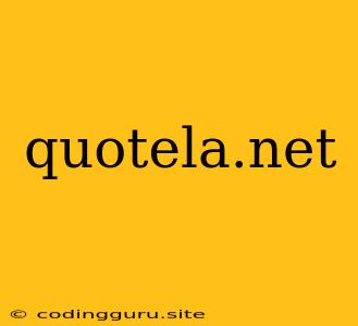 Quotela.net