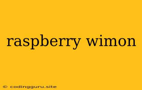 Raspberry Wimon