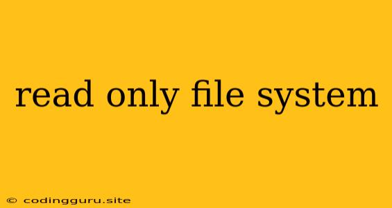 Read Only File System