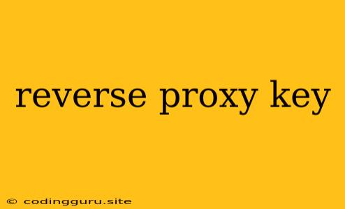 Reverse Proxy Key