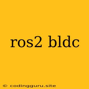 Ros2 Bldc