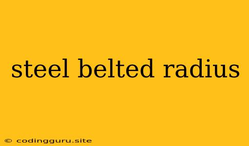 Steel Belted Radius