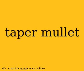 Taper Mullet