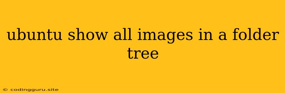 Ubuntu Show All Images In A Folder Tree