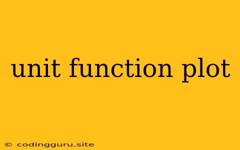 Unit Function Plot