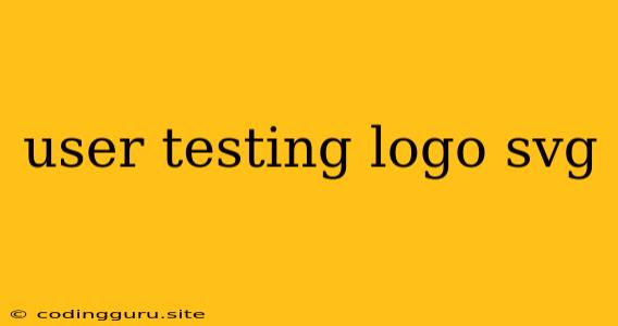 User Testing Logo Svg