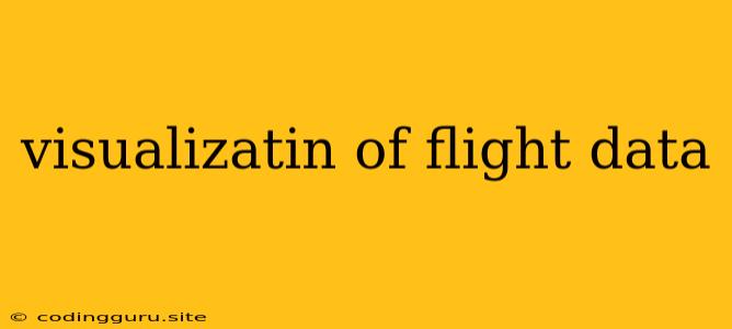 Visualizatin Of Flight Data