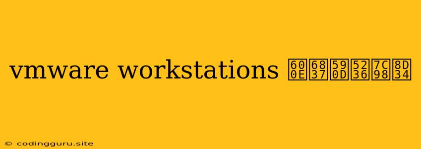 Vmware Workstations 怎样复制粘贴