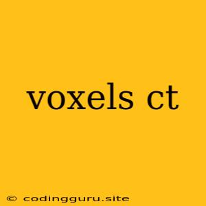 Voxels Ct