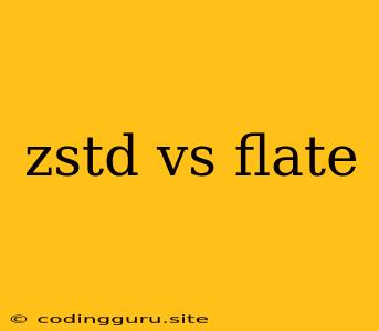 Zstd Vs Flate